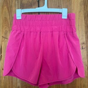 Vibrant Pink Women's Athletic Shorts